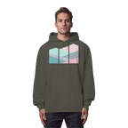 Pastell Mountain - Organic Oversize Hoodie