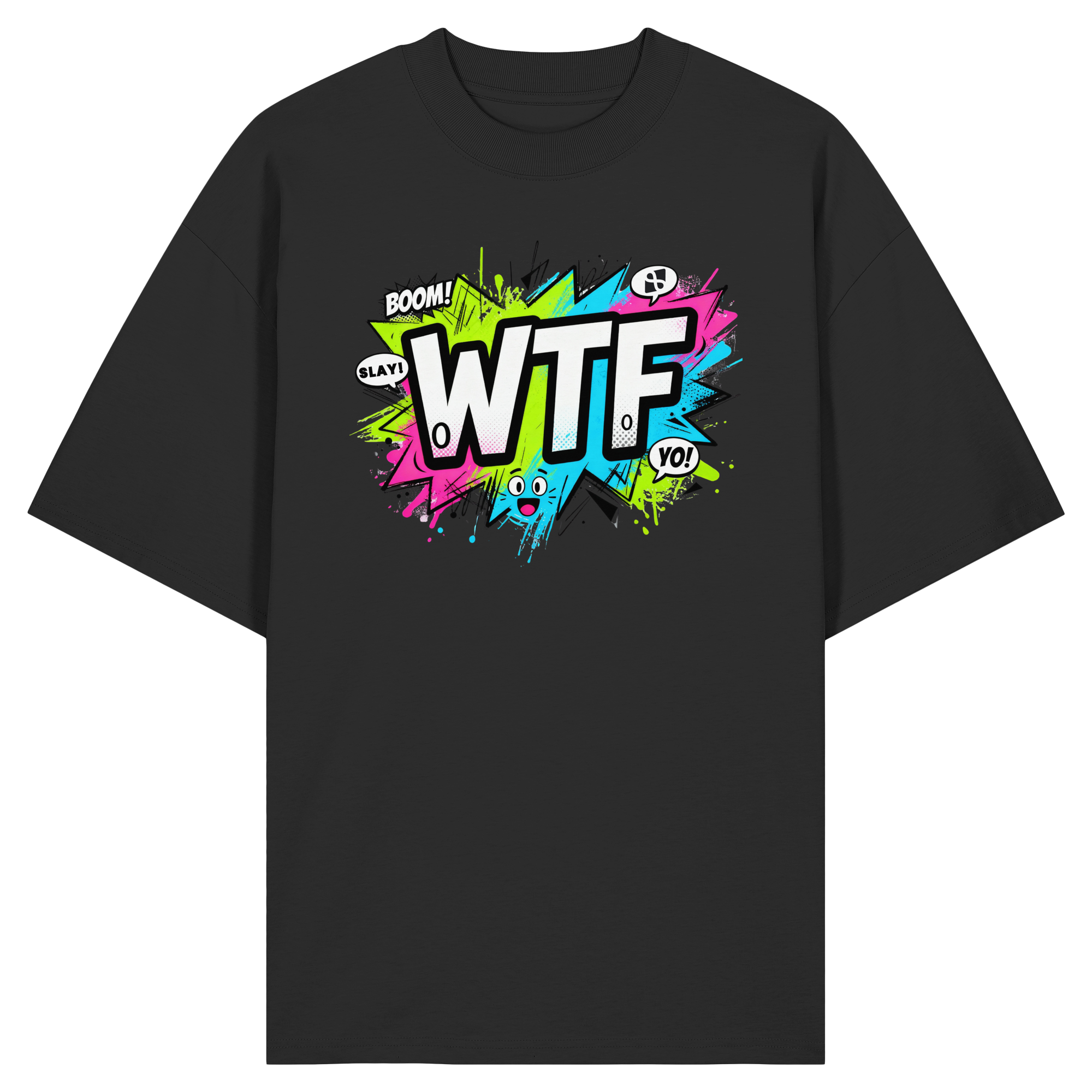 WTF - "Wear The Fair" - Organic Oversize Shirt