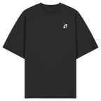 Tannenhäher mit Zirbelnuss + Emblem Stick - Organic Oversize Shirt
