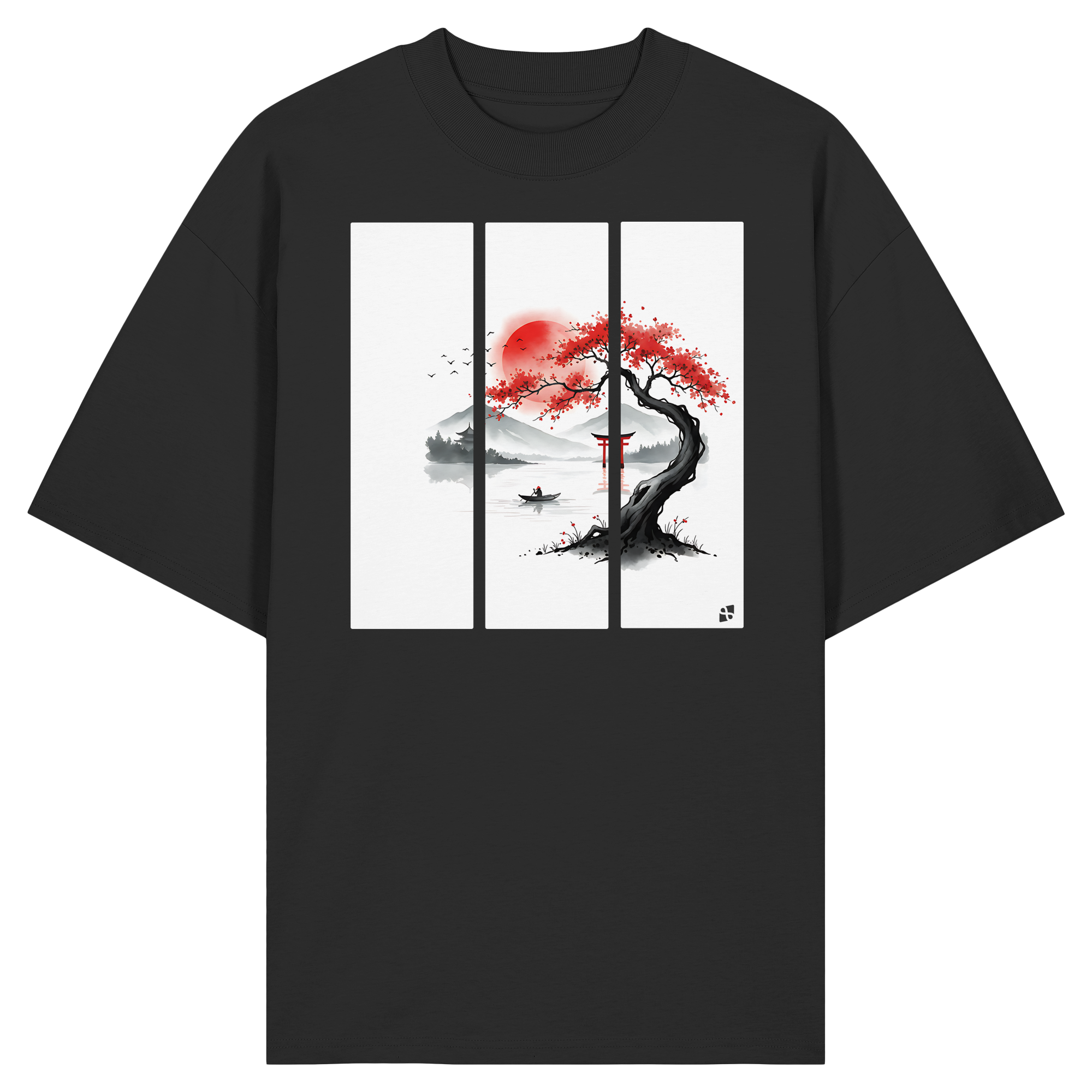 Kirschblüten Vibes - Organic Oversize Shirt