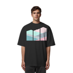 Pastell Mountain - Organic Oversize Shirt