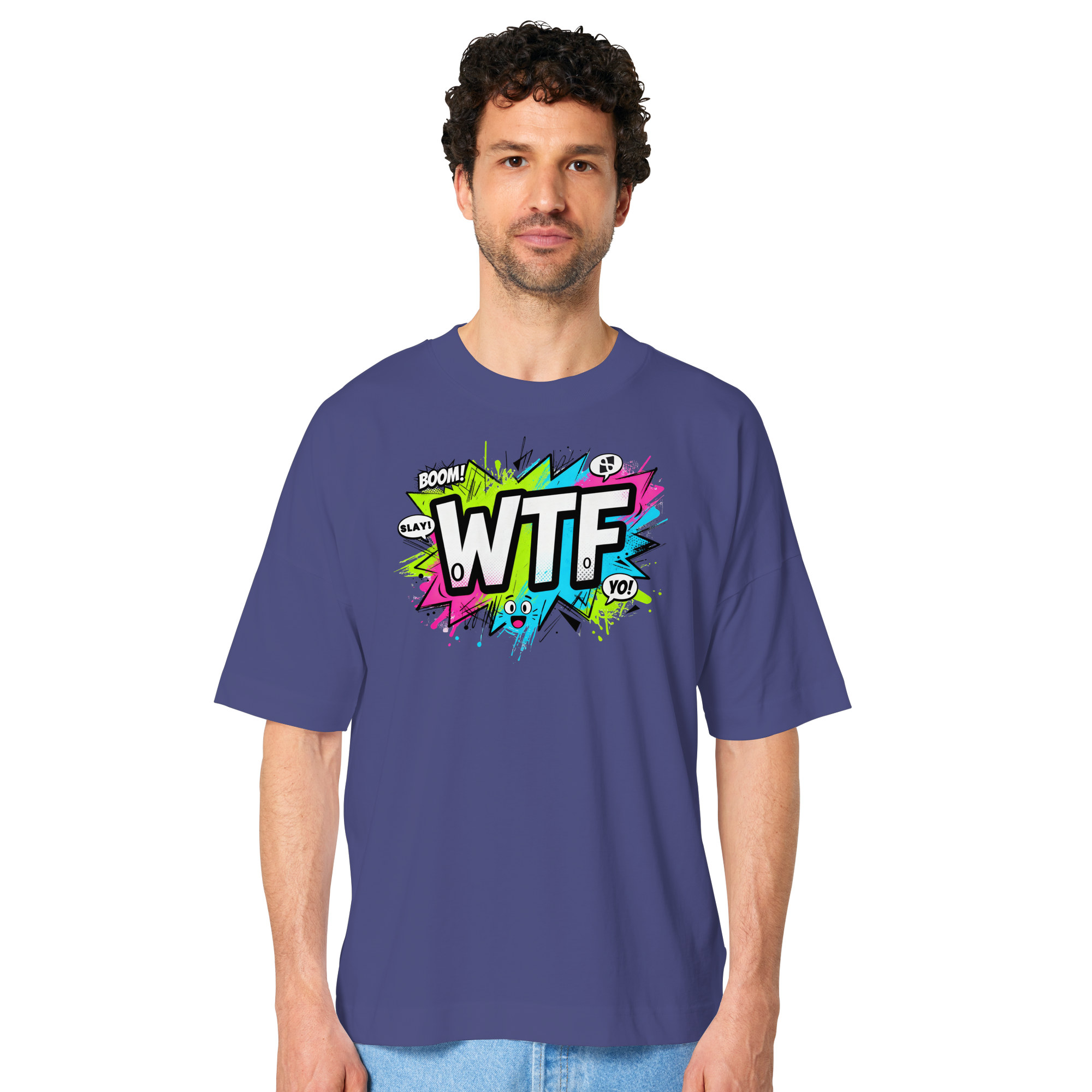 WTF - "Wear The Fair" - Organic Oversize Shirt