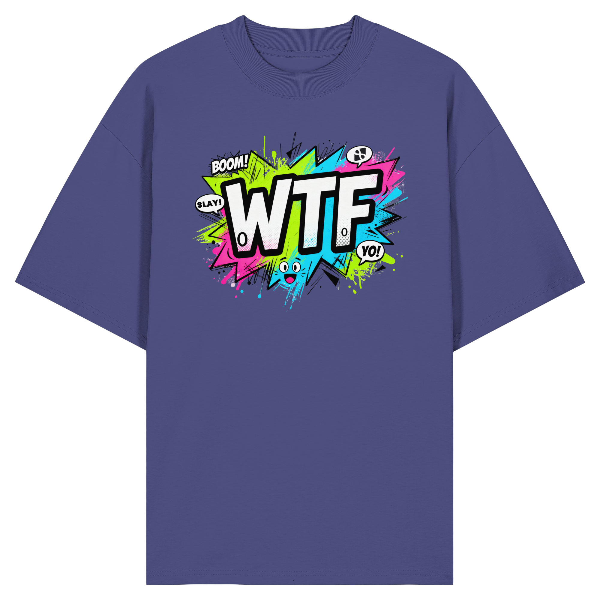 WTF - "Wear The Fair" - Organic Oversize Shirt