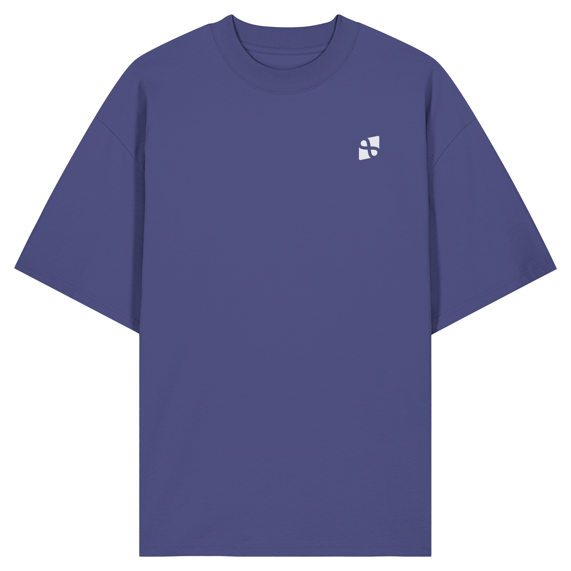 Tannenhäher mit Zirbelnuss + Emblem Stick - Organic Oversize Shirt