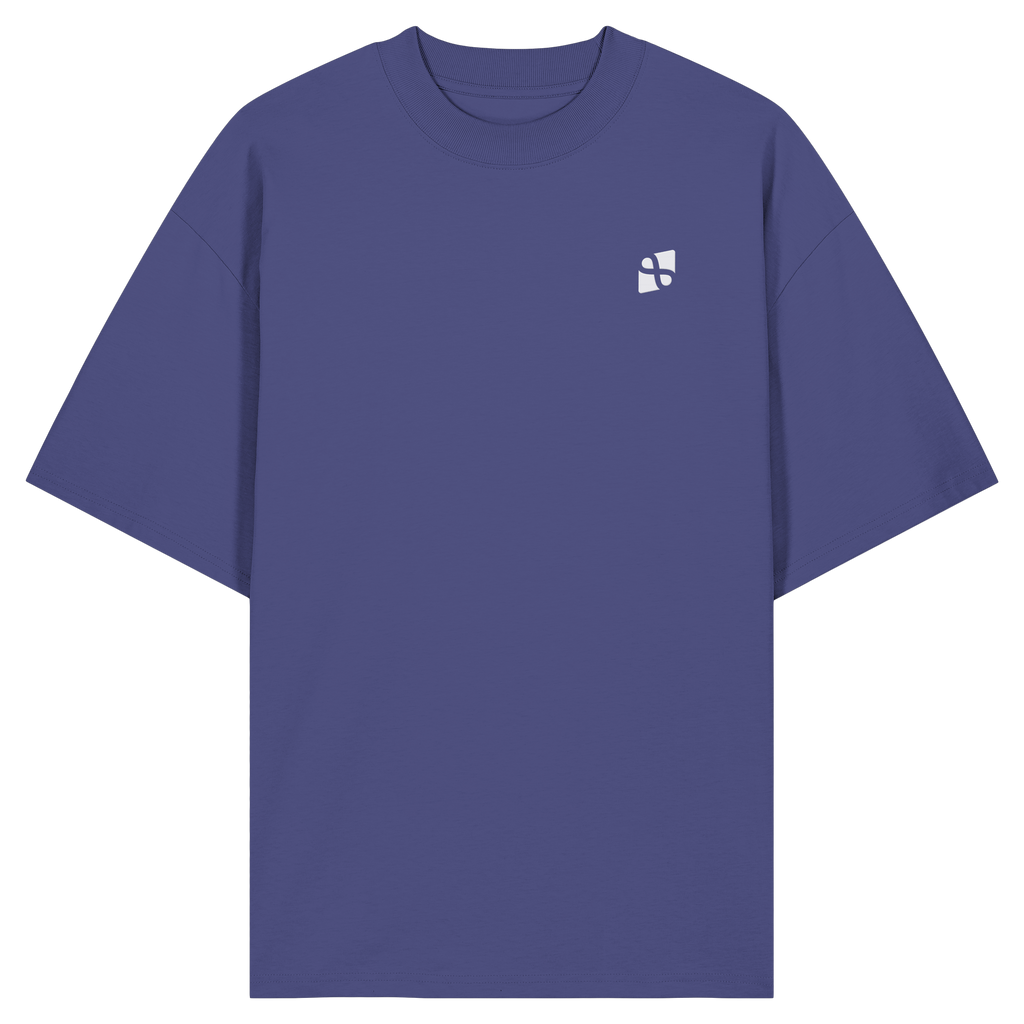 WTF - "Wear The Fair" Print mit besticktem Emblem - Organic Oversize Shirt