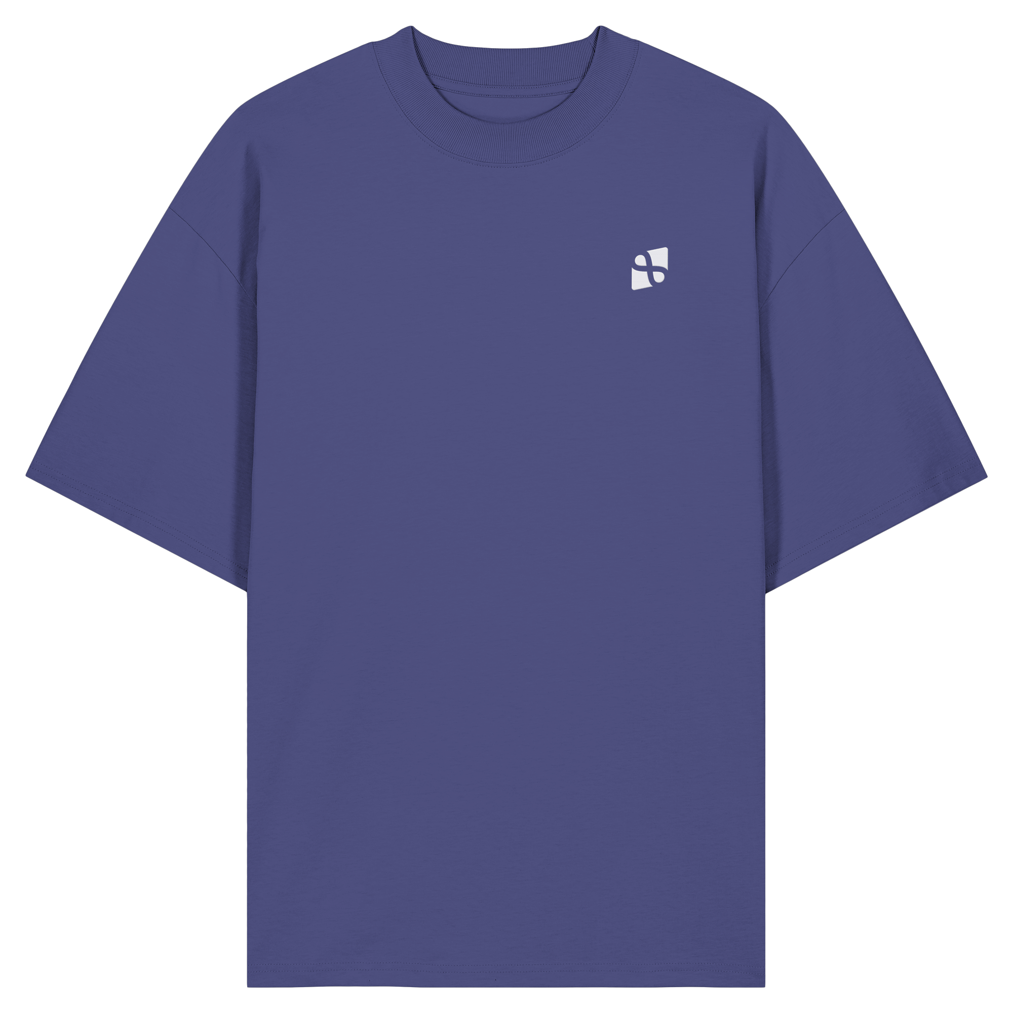 WTF - "Wear The Fair" Print mit besticktem Emblem - Organic Oversize Shirt