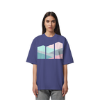 Pastell Mountain - Organic Oversize Shirt
