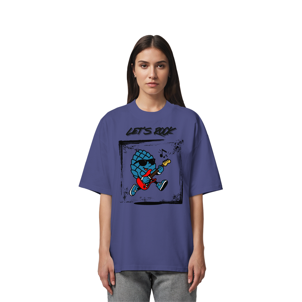 Lets Rock Zirbi - Organic Oversize Shirt