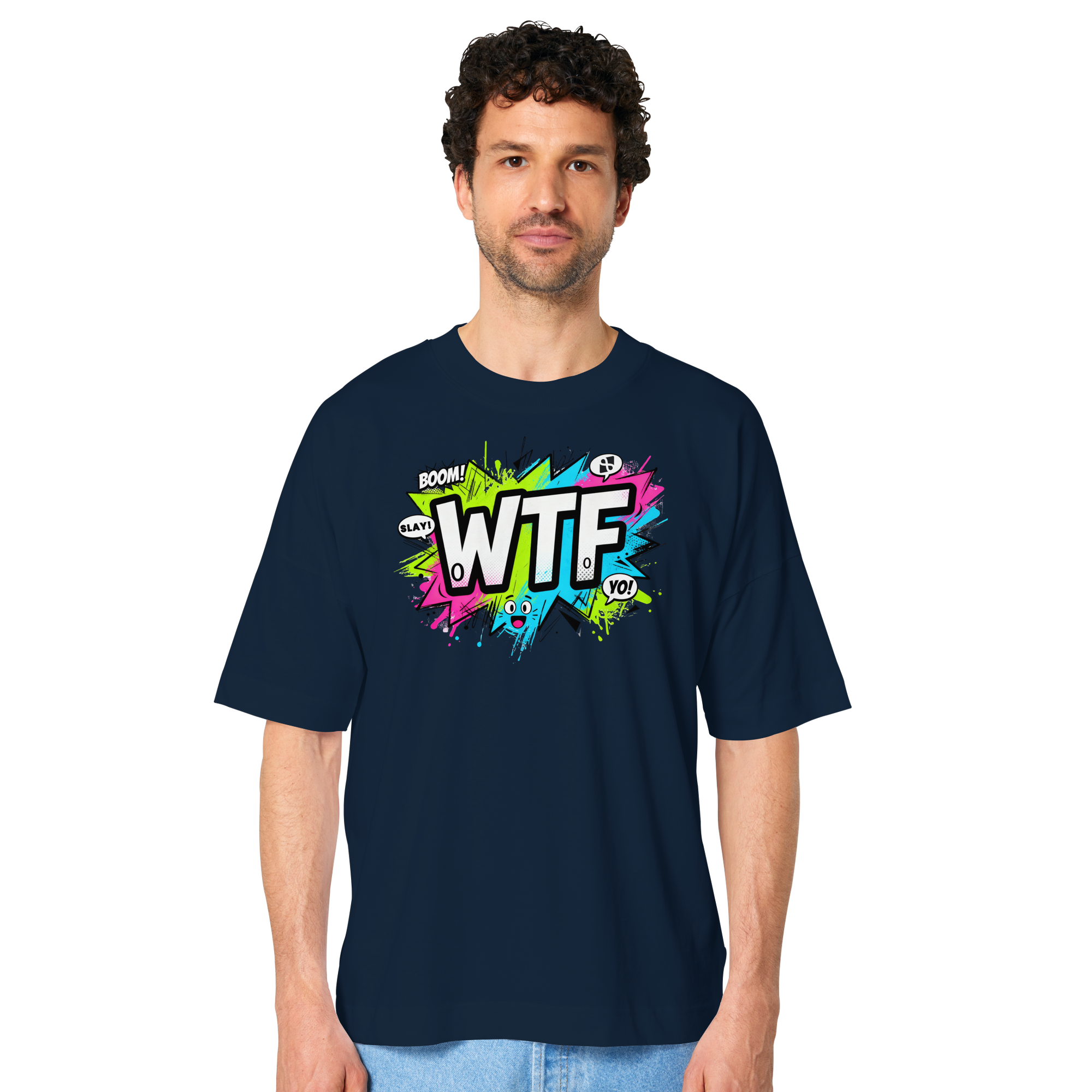 WTF - "Wear The Fair" - Organic Oversize Shirt