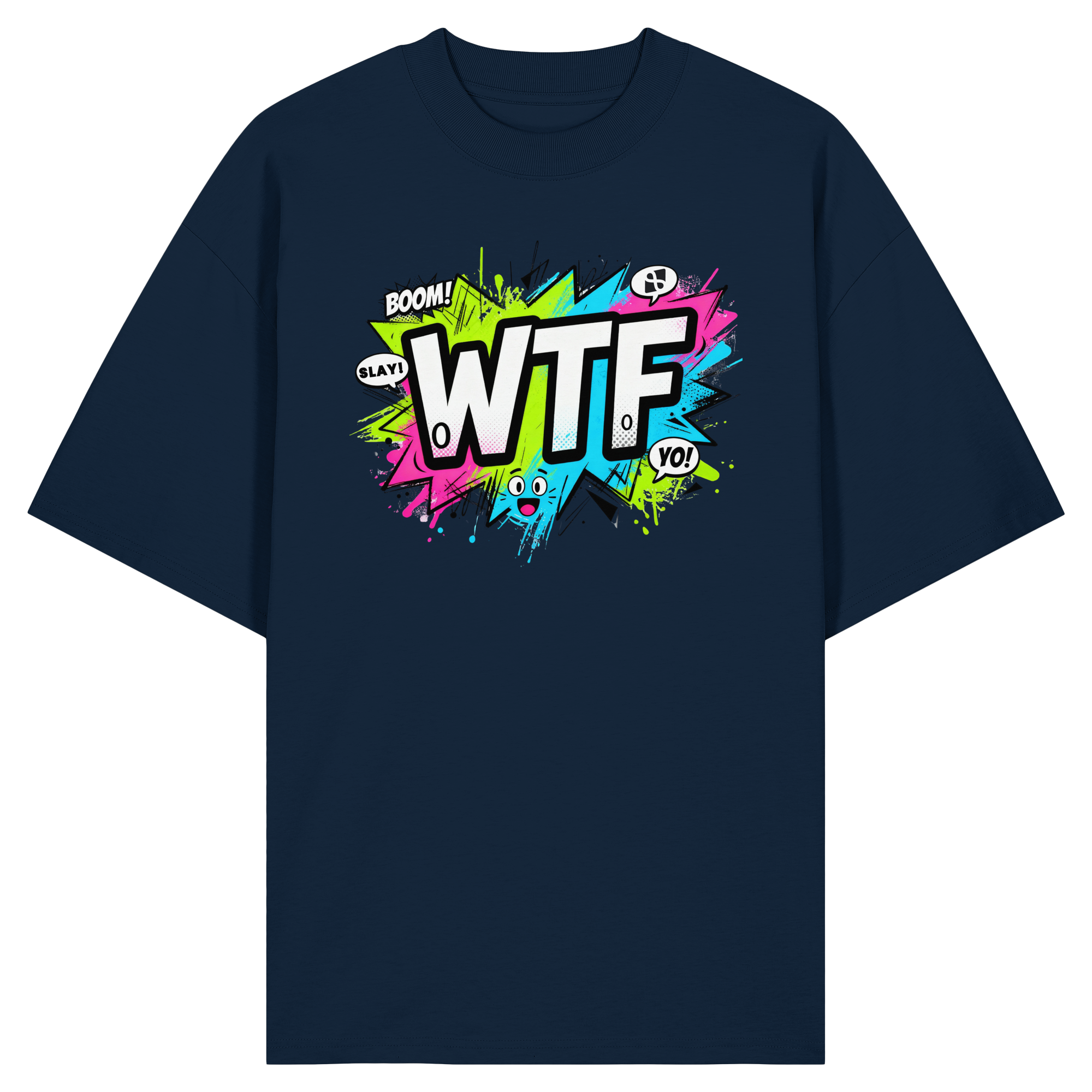 WTF - "Wear The Fair" - Organic Oversize Shirt