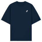 WTF - "Wear The Fair" Print mit besticktem Emblem - Organic Oversize Shirt