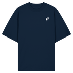Tannenhäher mit Zirbelnuss + Emblem Stick - Organic Oversize Shirt