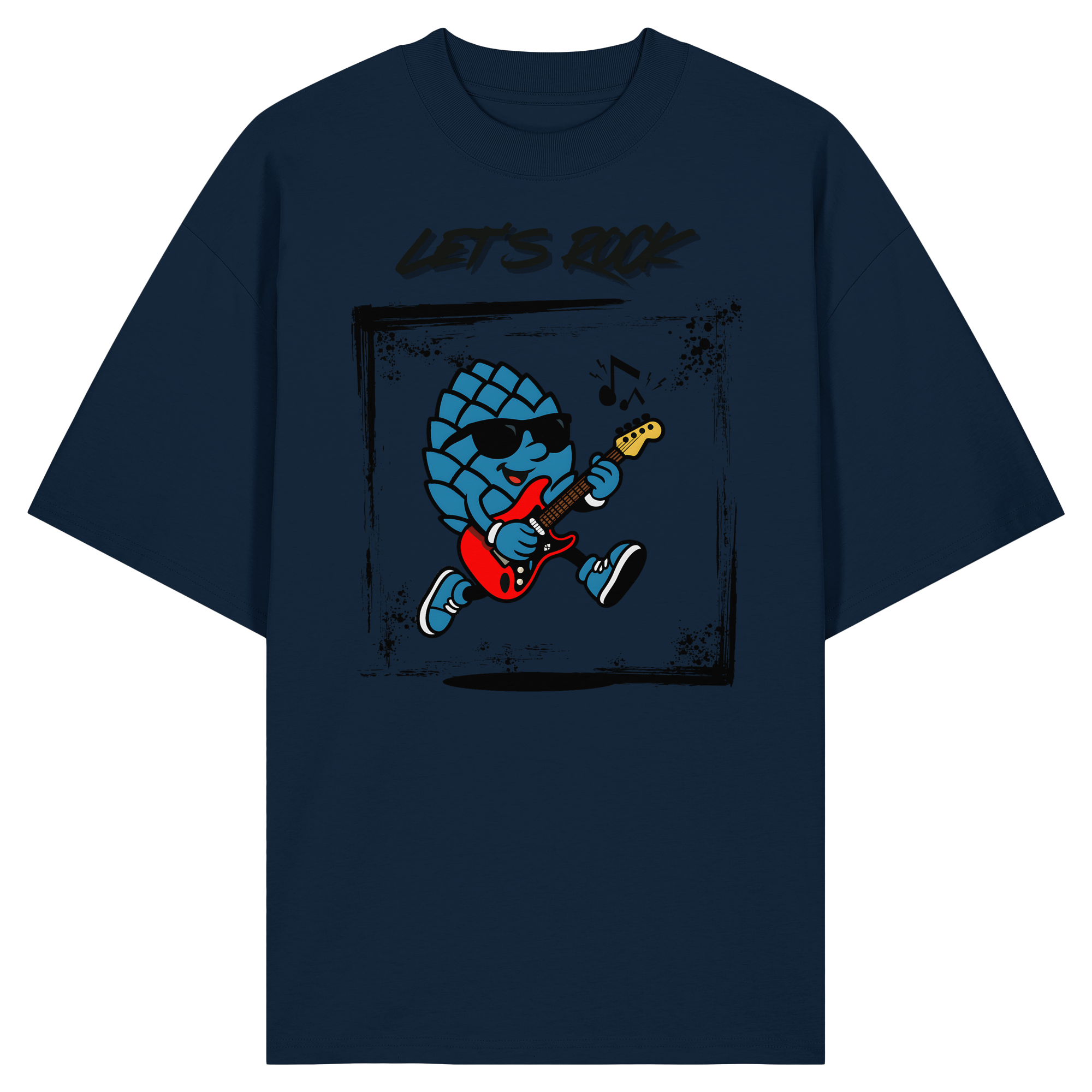 Lets Rock Zirbi - Organic Oversize Shirt