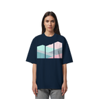 Pastell Mountain - Organic Oversize Shirt