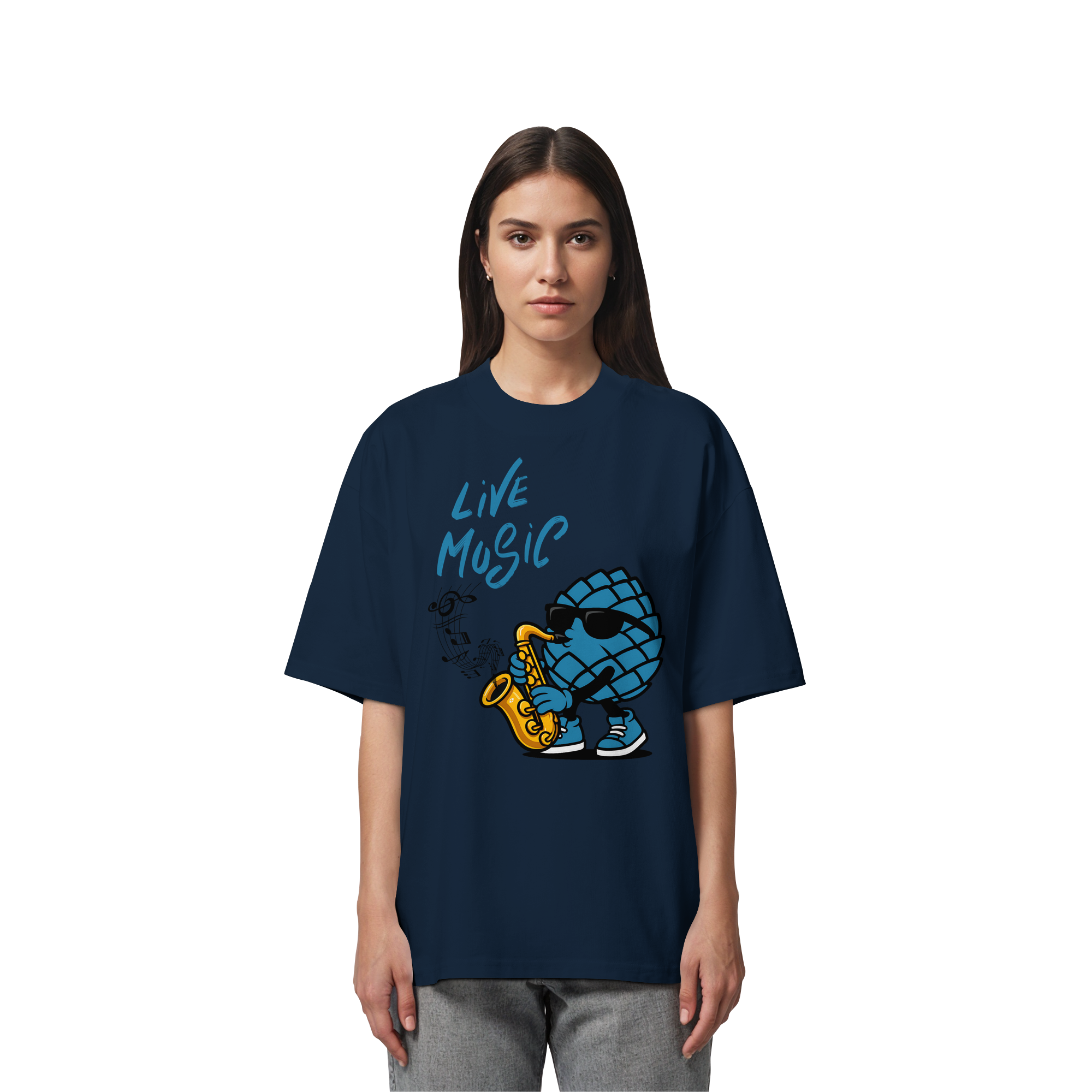 Jazz Zirbi - Organic Oversize Shirt