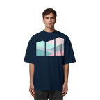 Pastell Mountain - Organic Oversize Shirt