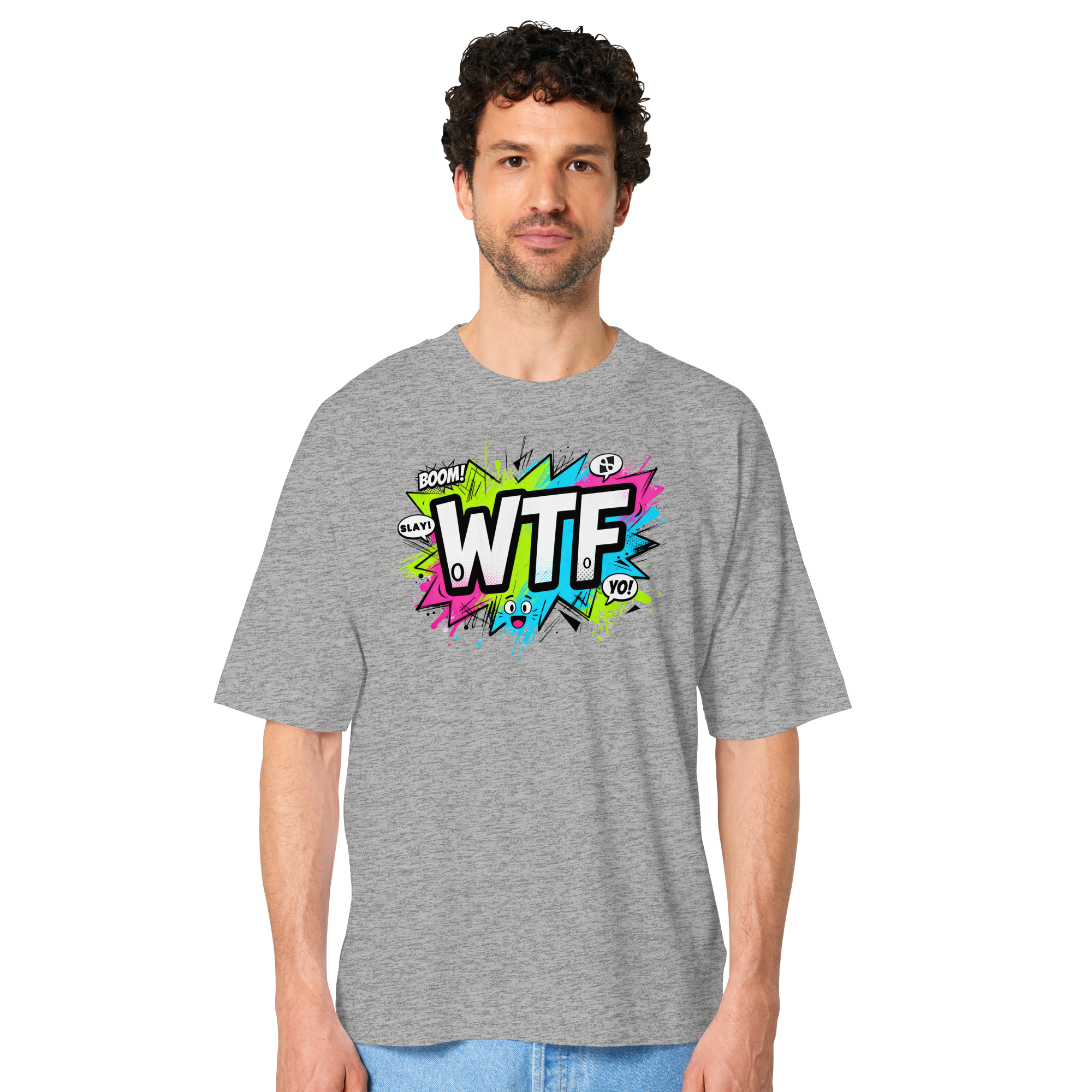 WTF - "Wear The Fair" - Organic Oversize Shirt