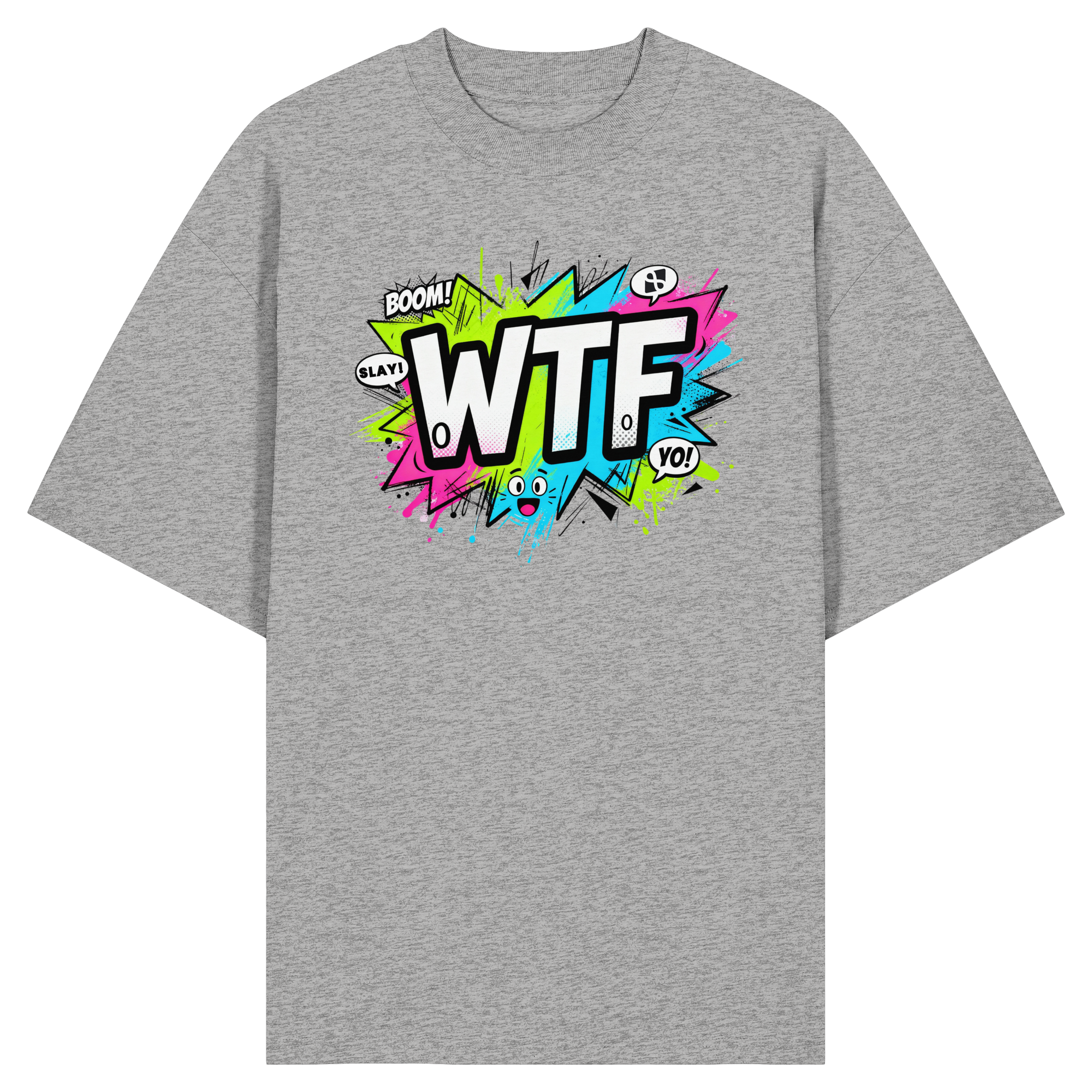 WTF - "Wear The Fair" - Organic Oversize Shirt