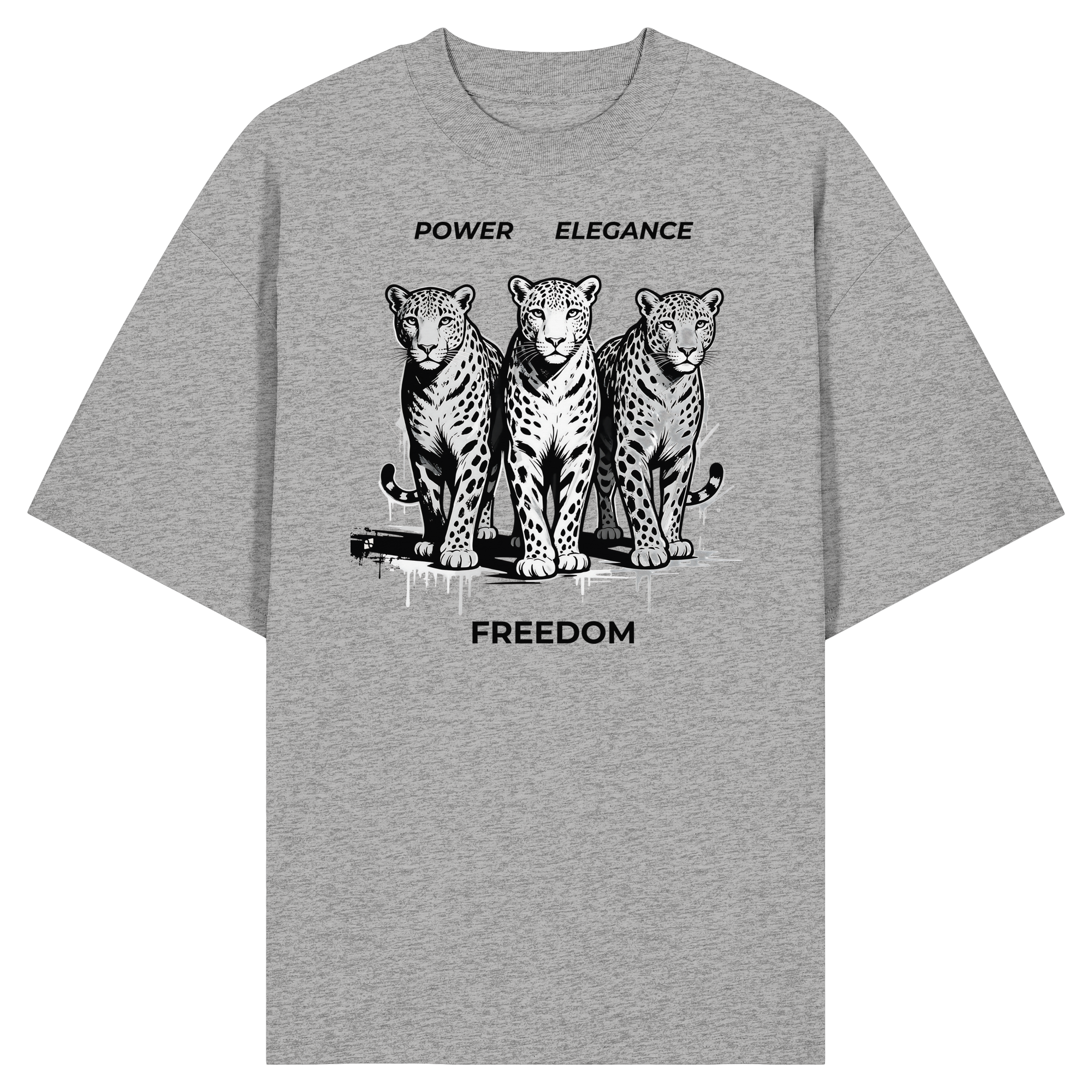 PER Leoparden - Organic Oversize Shirt