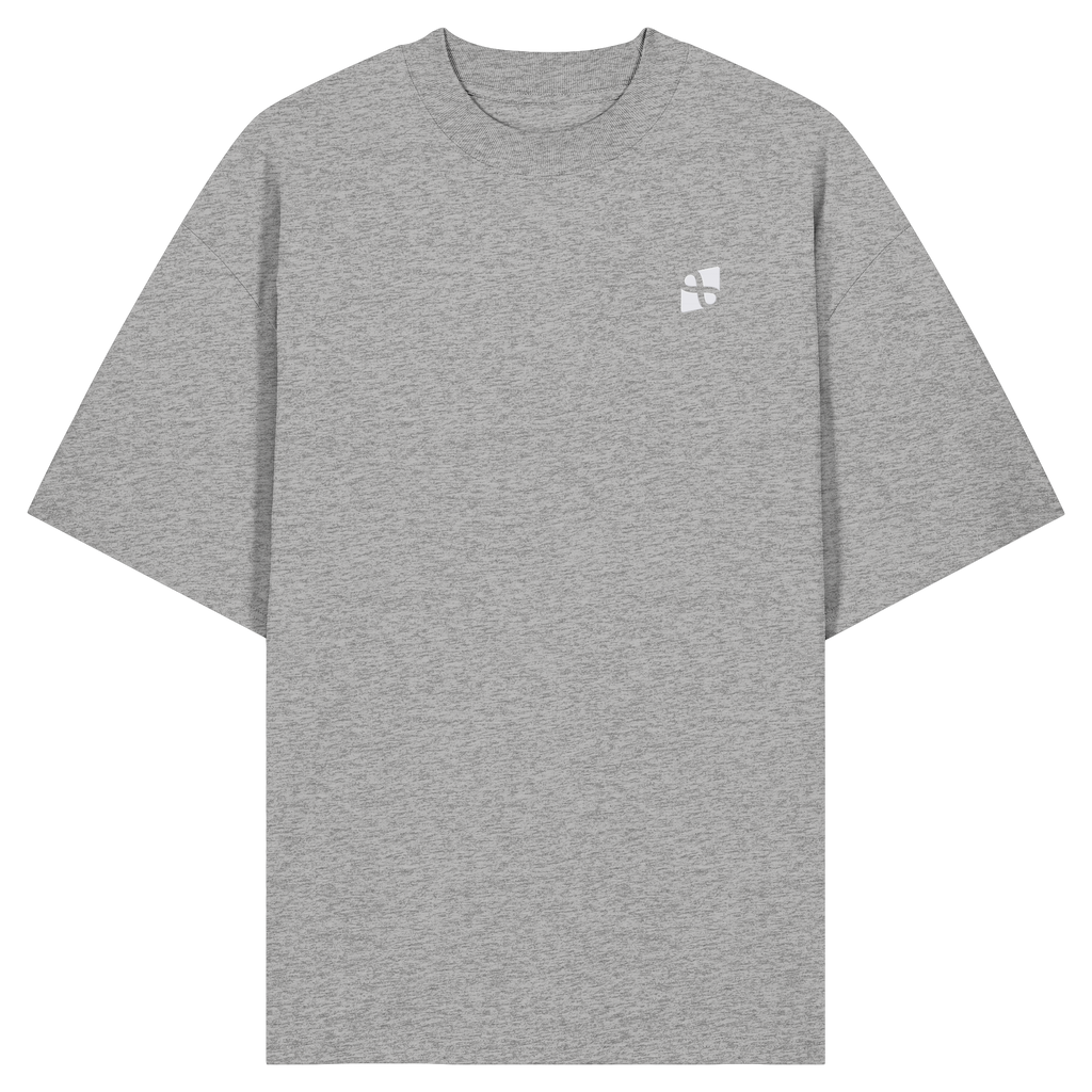 WTF - "Wear The Fair" Print mit besticktem Emblem - Organic Oversize Shirt