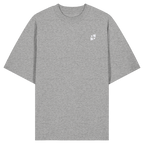 Tannenhäher mit Zirbelnuss + Emblem Stick - Organic Oversize Shirt