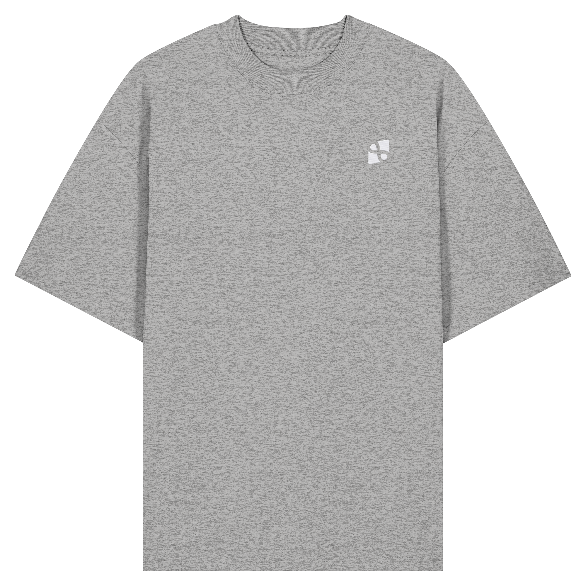 Tannenhäher mit Zirbelnuss + Emblem Stick - Organic Oversize Shirt