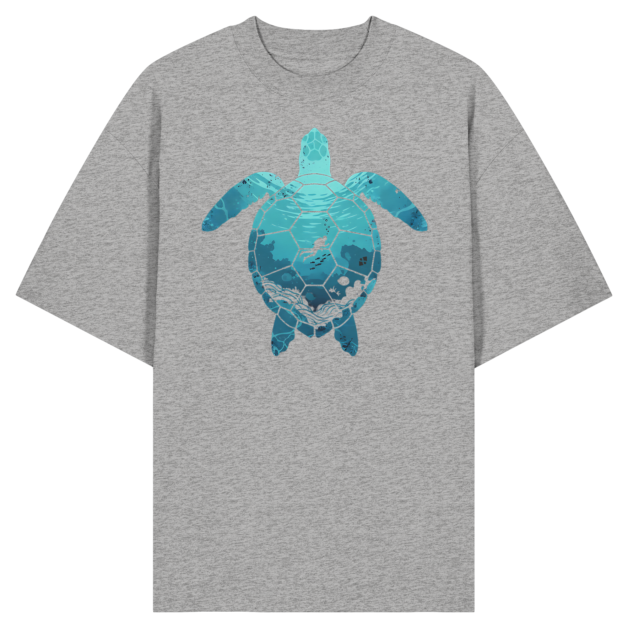 Deep Sea Turtle Oversize Shirt