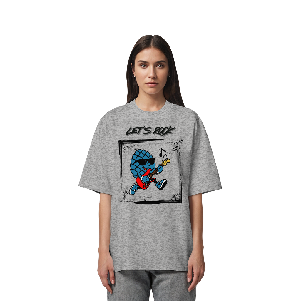 Lets Rock Zirbi - Organic Oversize Shirt