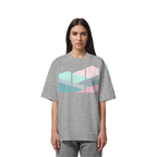 Pastell Mountain - Organic Oversize Shirt