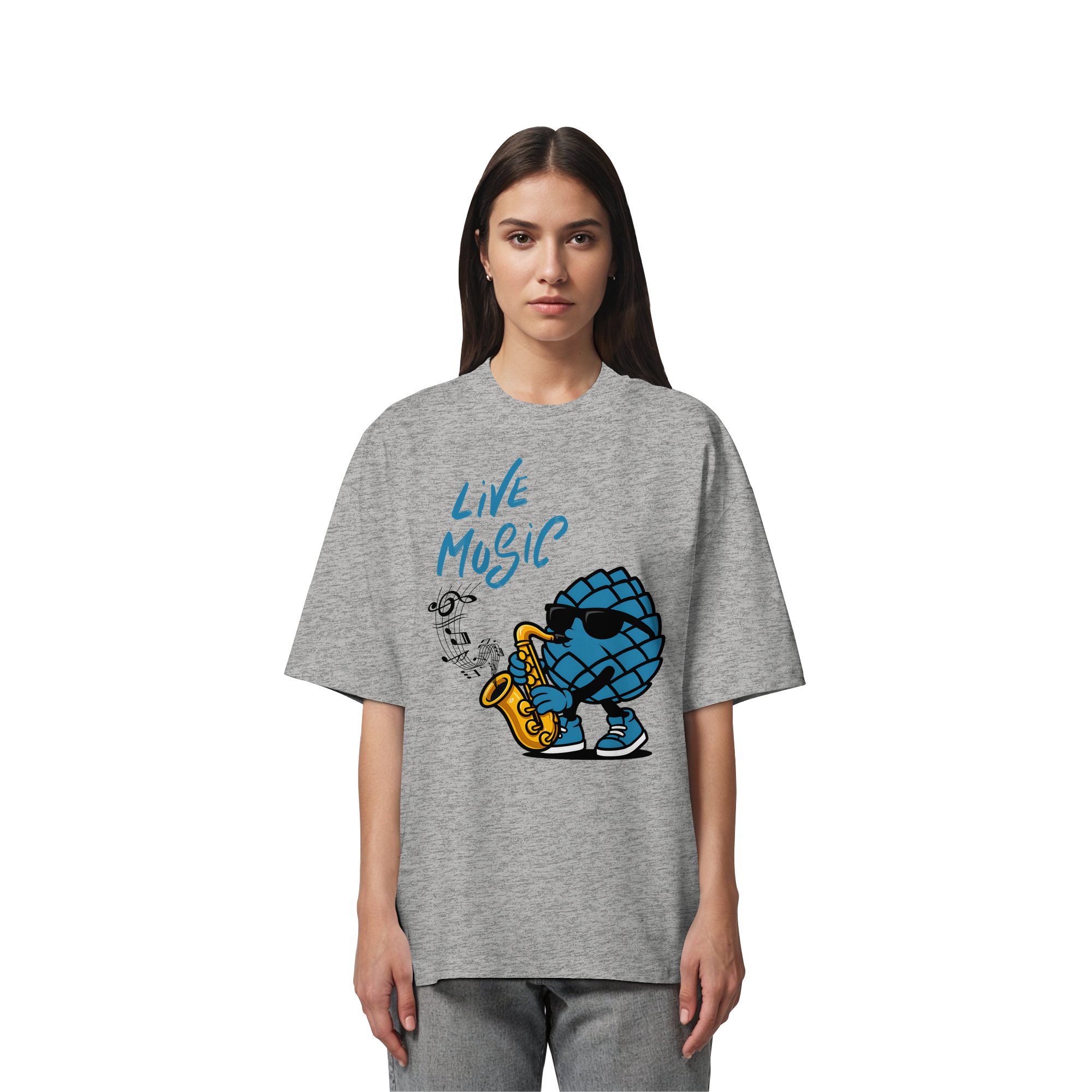 Jazz Zirbi - Organic Oversize Shirt