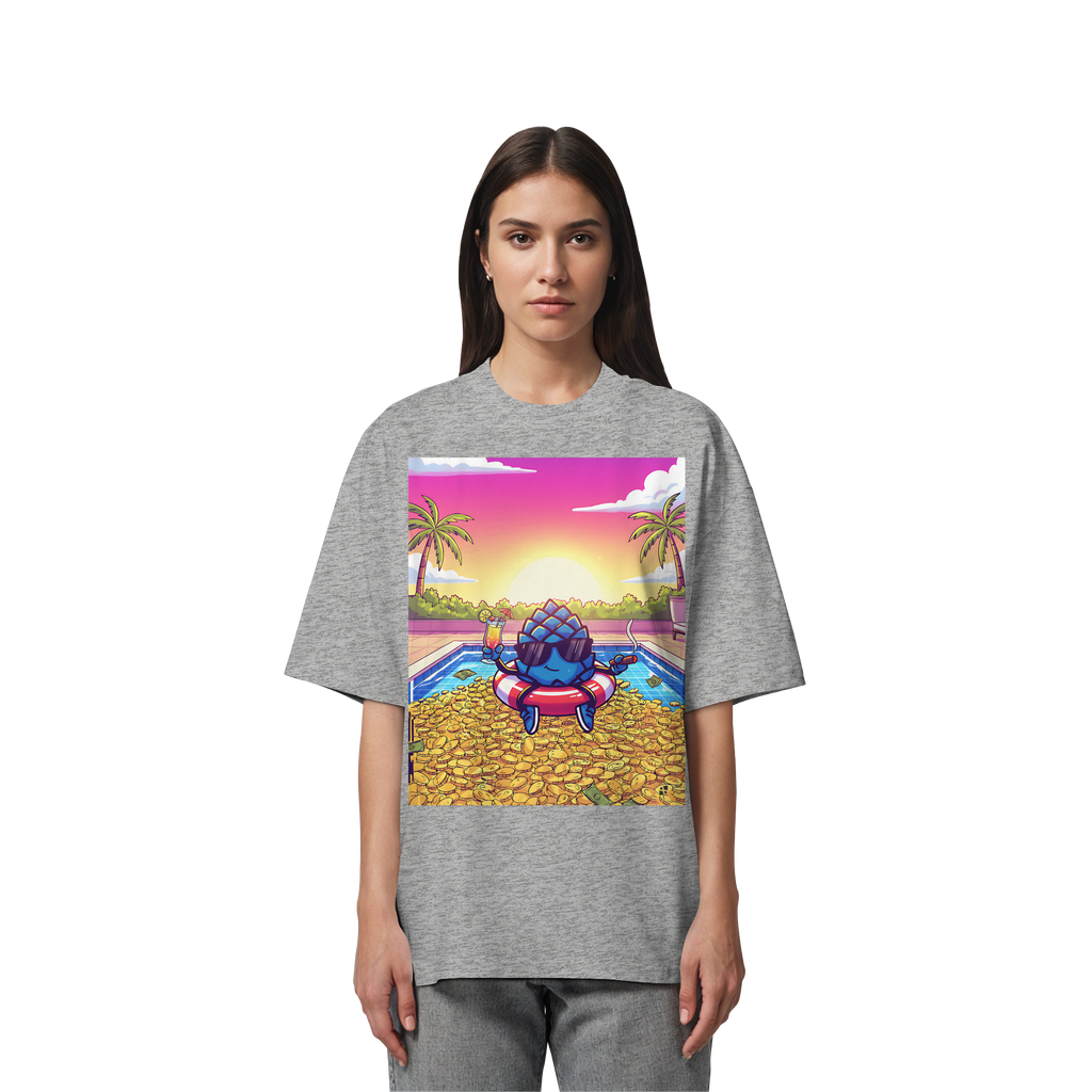 Zirbinator Money & Gold - Organic Oversize Shirt