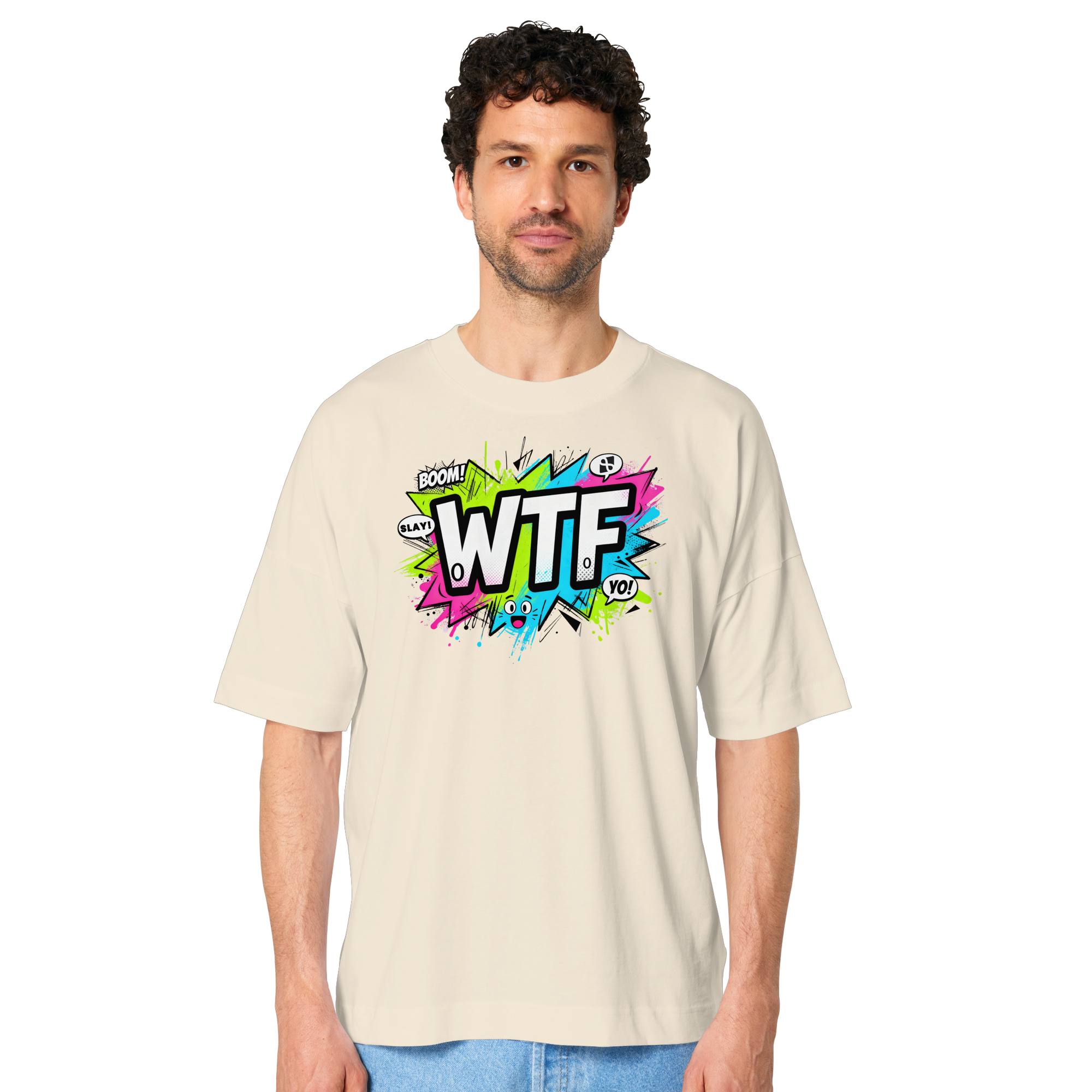 WTF - "Wear The Fair" - Organic Oversize Shirt