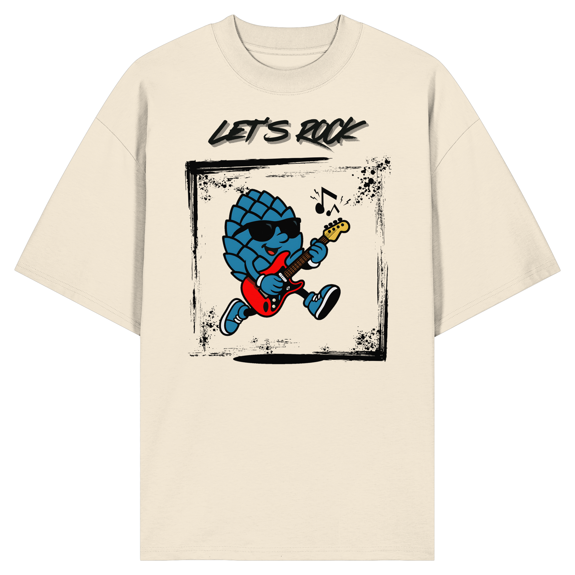 Lets Rock Zirbi - Organic Oversize Shirt