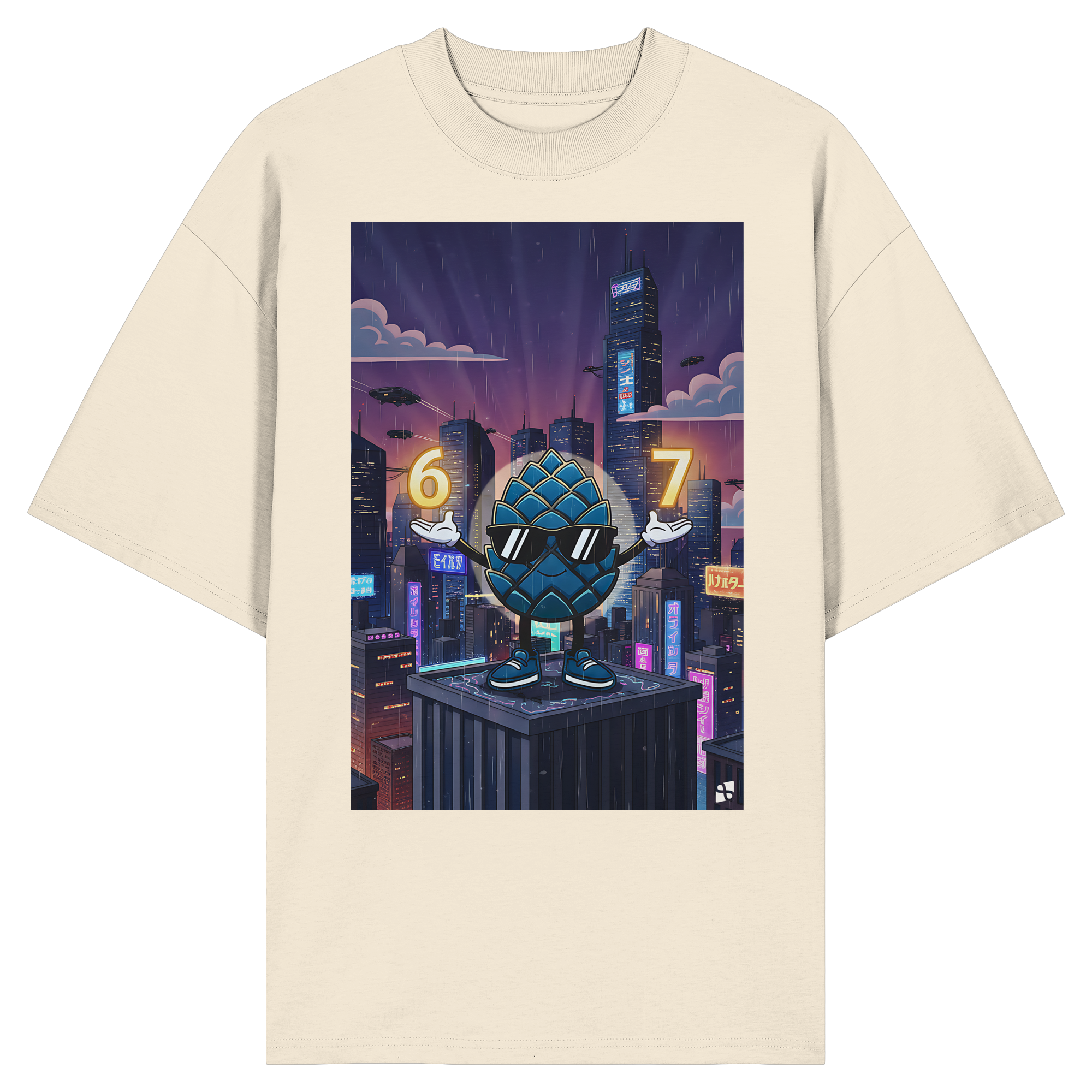 Zirbinator 67 - Organic Oversize Shirt