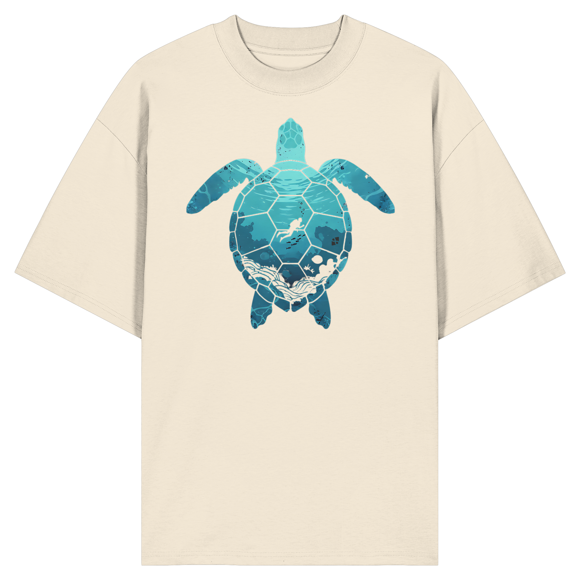 Deep Sea Turtle Oversize Shirt
