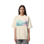 Pastell Mountain - Organic Oversize Shirt