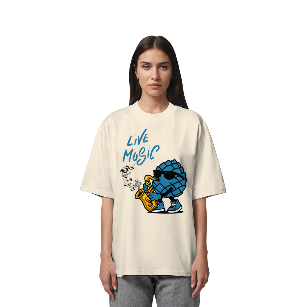 Jazz Zirbi - Organic Oversize Shirt