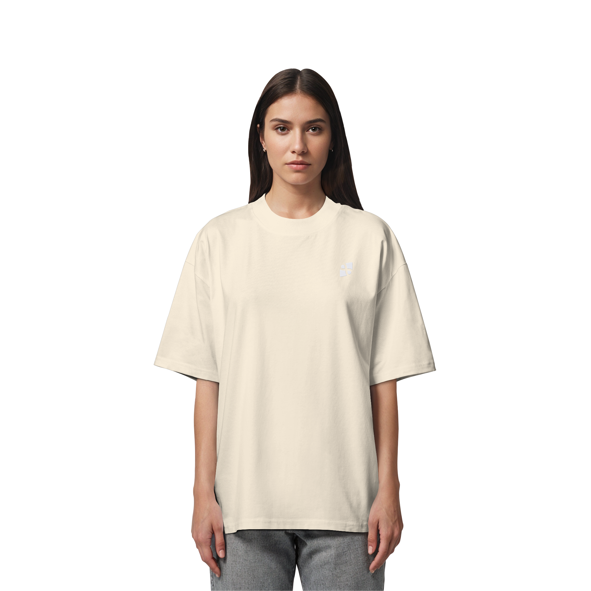 LEAUX Icon white Oversize Shirt