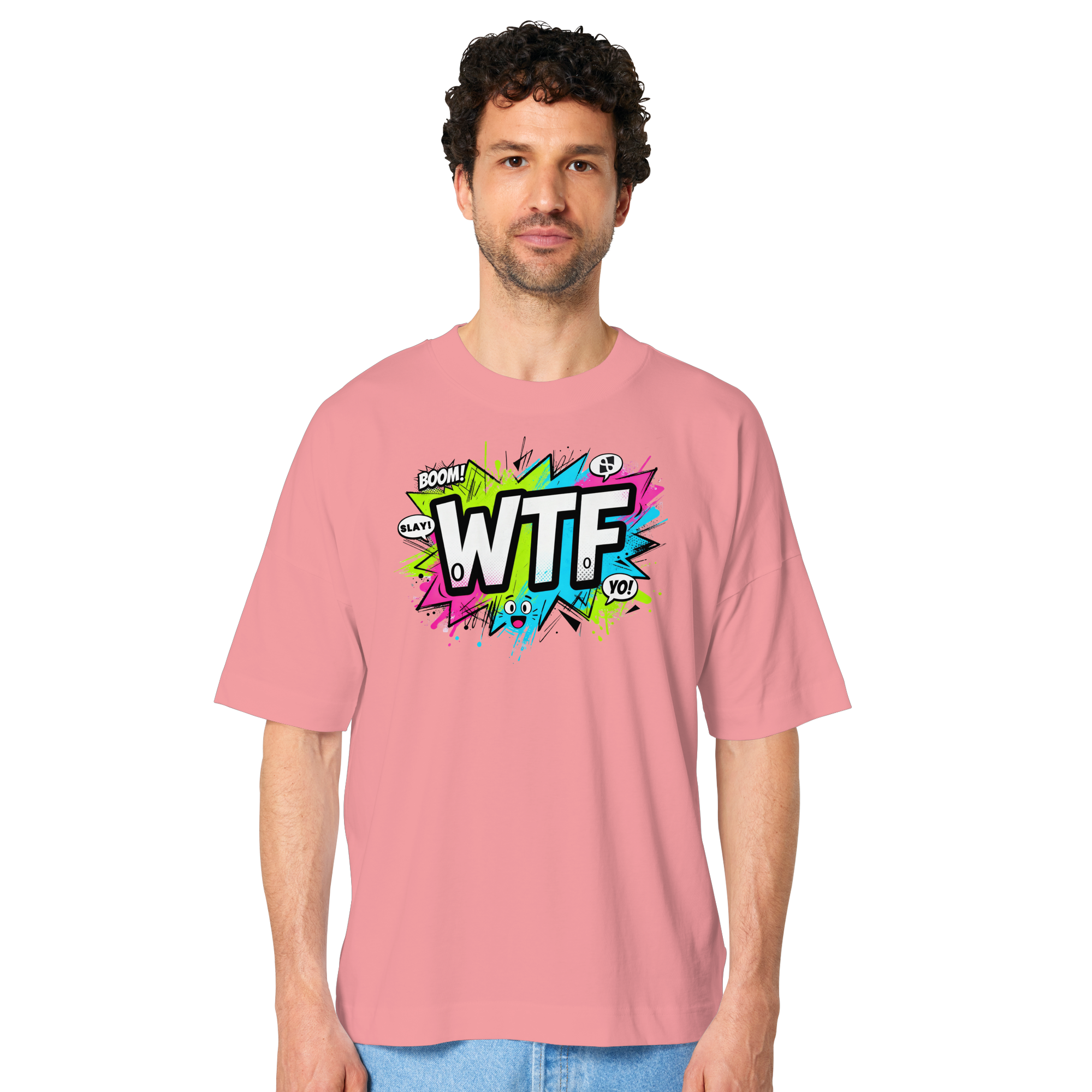 WTF - "Wear The Fair" - Organic Oversize Shirt