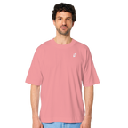 WTF - "Wear The Fair" Print mit besticktem Emblem - Organic Oversize Shirt