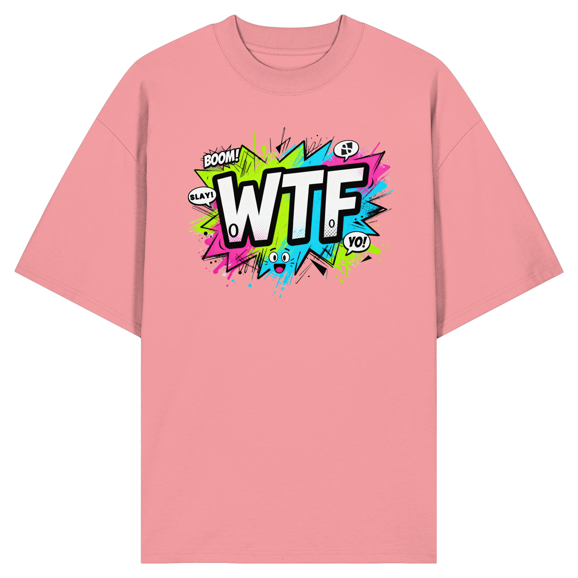 WTF - "Wear The Fair" - Organic Oversize Shirt