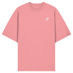 Tannenhäher mit Zirbelnuss + Emblem Stick - Organic Oversize Shirt