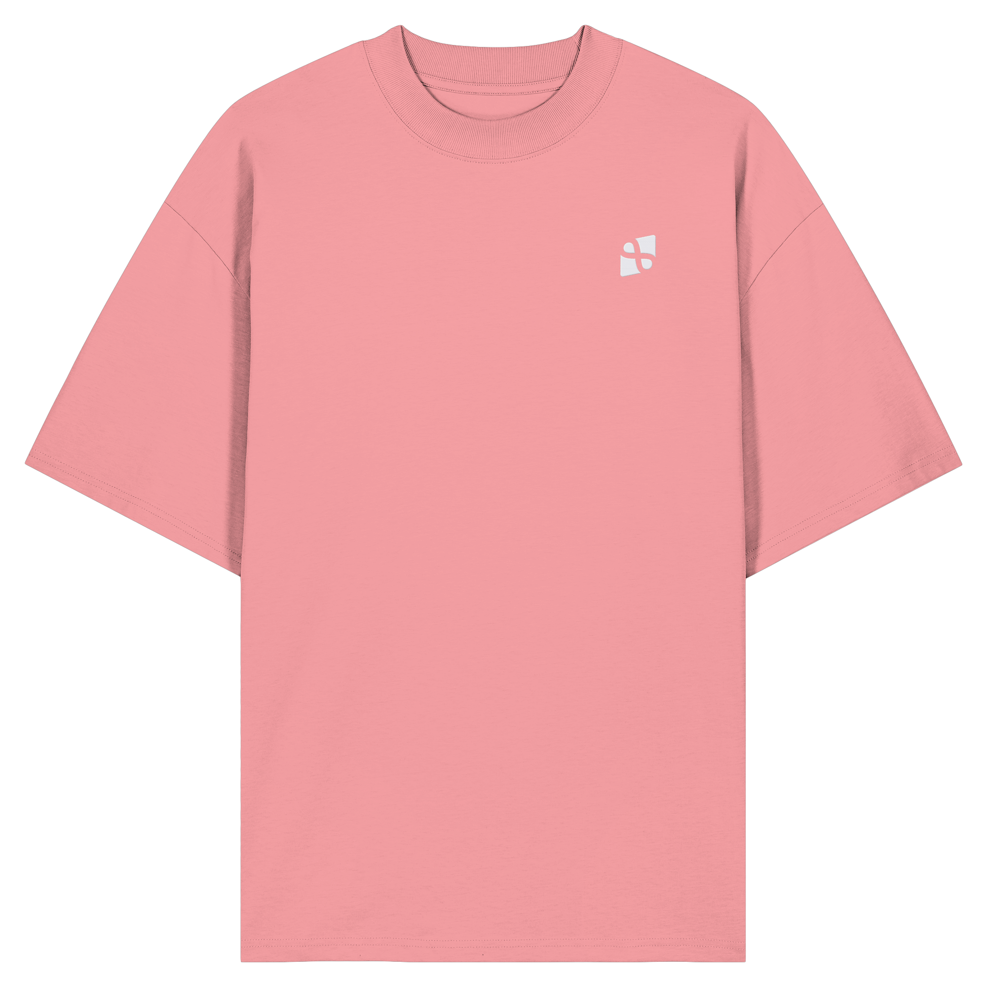Tannenhäher mit Zirbelnuss + Emblem Stick - Organic Oversize Shirt