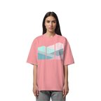 Pastell Mountain - Organic Oversize Shirt