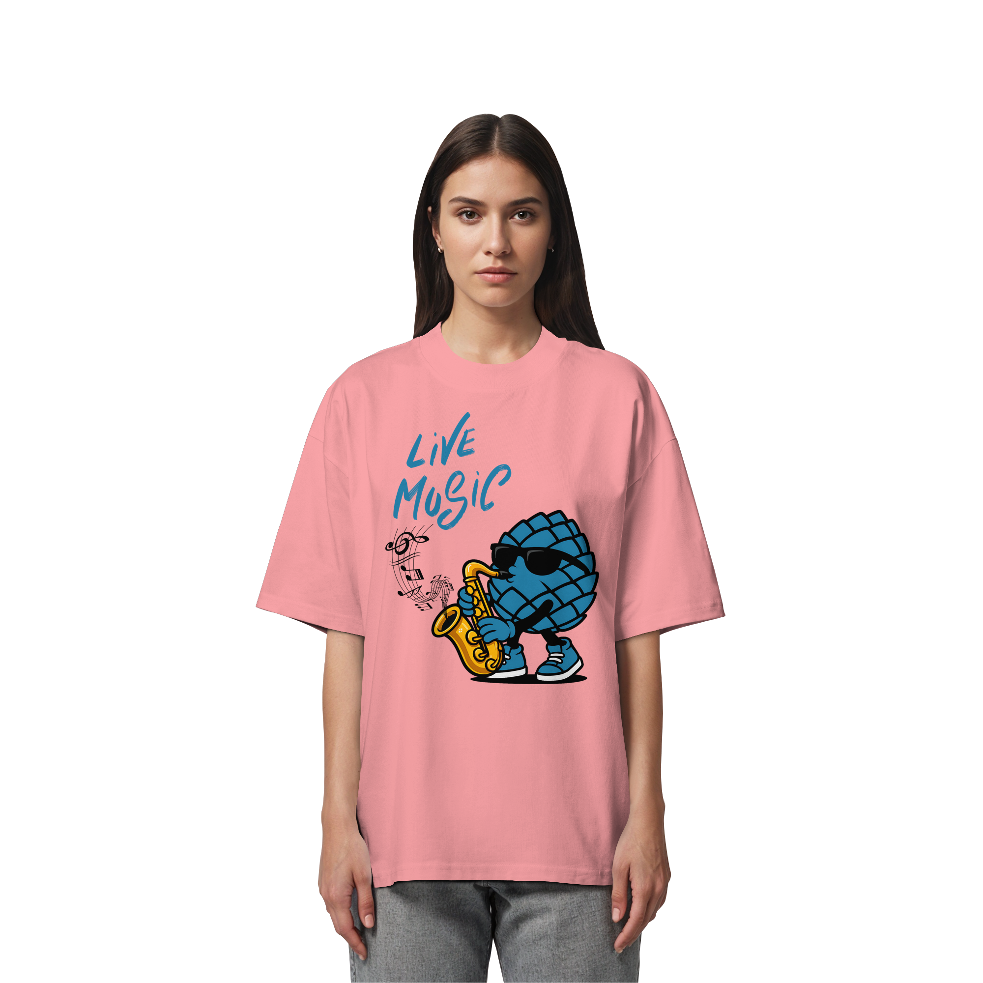 Jazz Zirbi - Organic Oversize Shirt