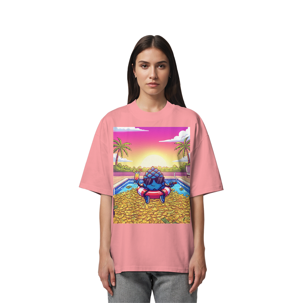Zirbinator Money & Gold - Organic Oversize Shirt