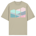 Pastell Mountain - Organic Oversize Shirt