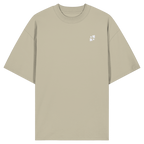 WTF - "Wear The Fair" Print mit besticktem Emblem - Organic Oversize Shirt