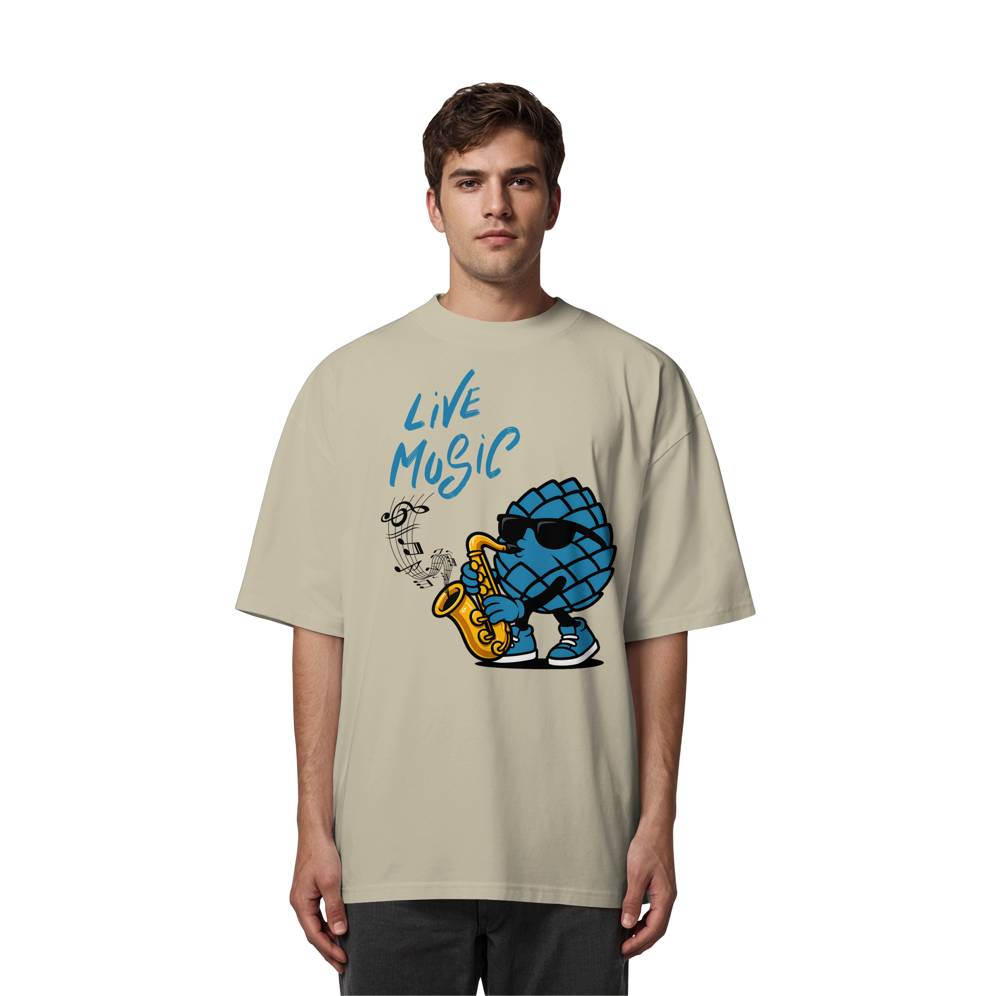 Jazz Zirbi - Organic Oversize Shirt