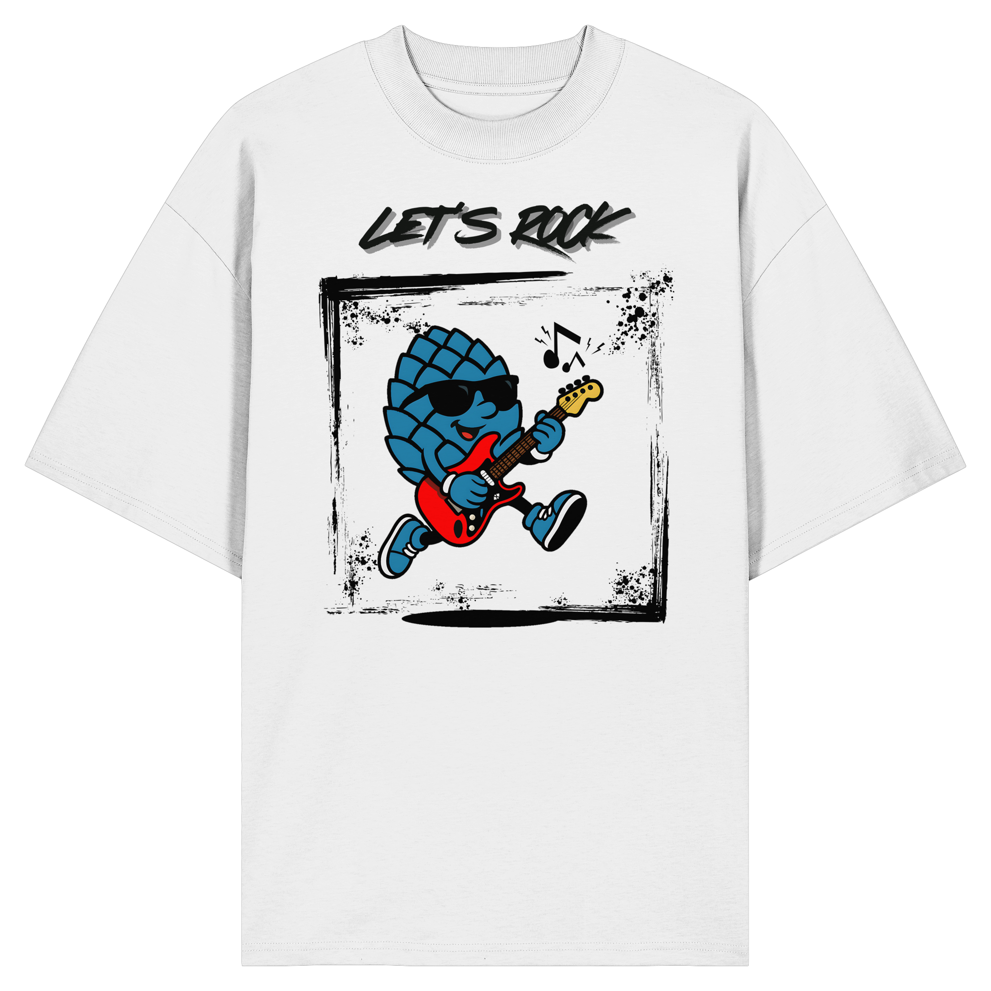 Lets Rock Zirbi - Organic Oversize Shirt